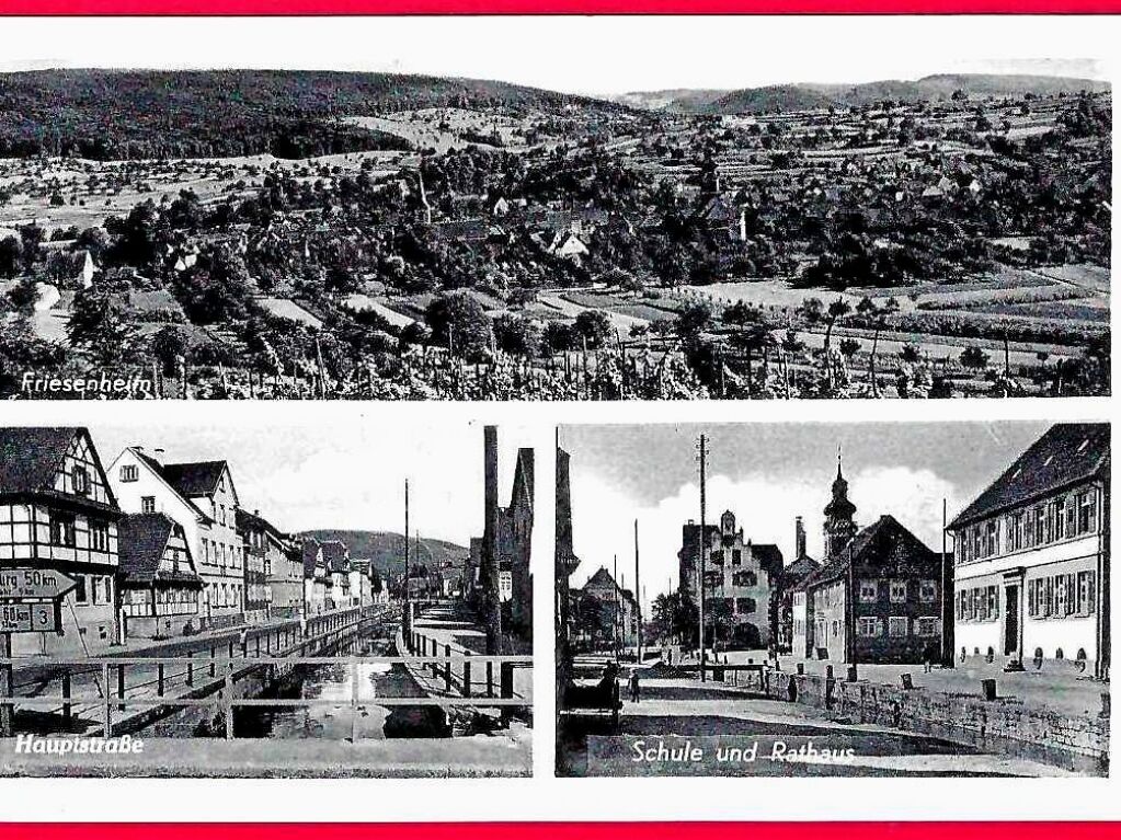 Dorfansicht 1950