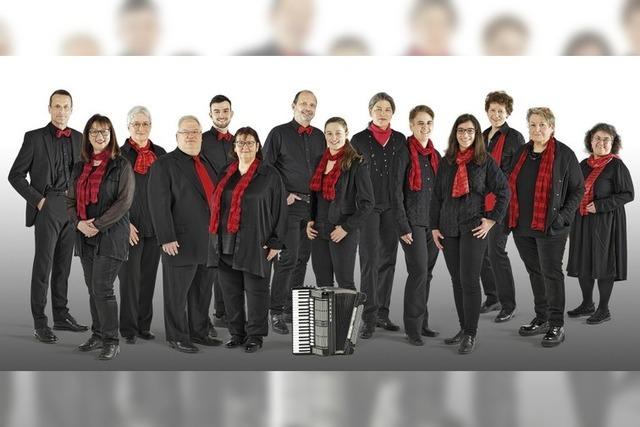 Das Kollnauer Akkordeon Ensemble gibt ein Soire im Brgersaal