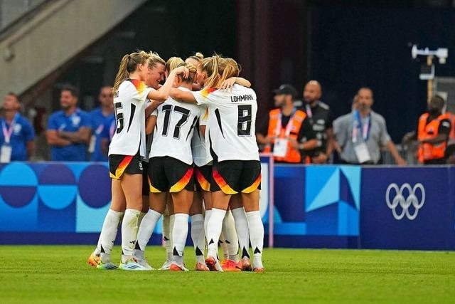 Starker Start: Deutsches Frauennationalteam siegt bei Olympia mit drei Toren gegen Australien