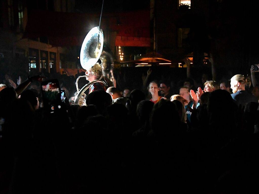 Bukhara und als special guest Sharktank bei Stimmen auf dem Alten Marktplatz in Lrrach