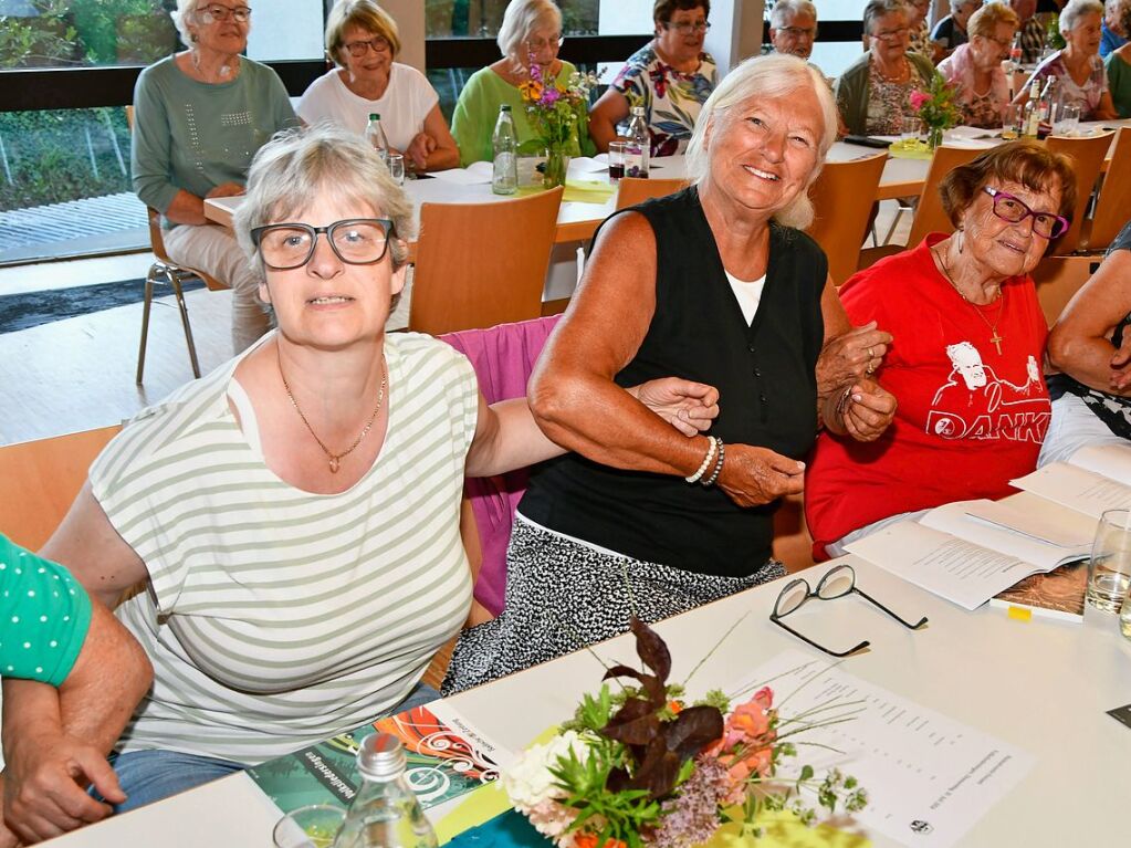 Beim 25. Volksliedersingen im Kurhaus zu Freiamt war Mitsingen angesagt. 350 Gste machten den Abend zu einem Erlebnis.