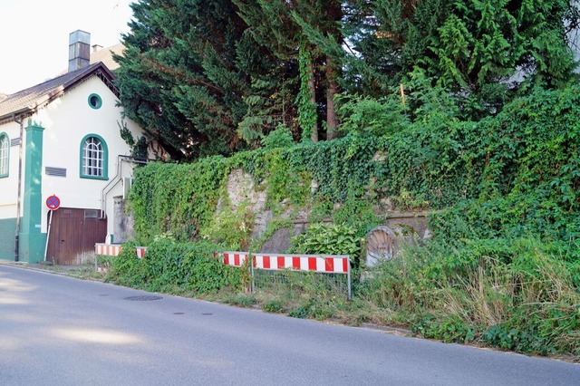 Die Sttzmauer im Bereich des Lieler B...chlsschens wird saniert. (Archivfoto)  | Foto: Silke Hartenstein