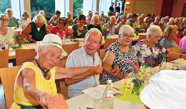 Die  Jubilumsveranstaltung  25 Jahre ...punkt fr Menschen aus ganz Sdbaden.   | Foto: Dieter Erggelet