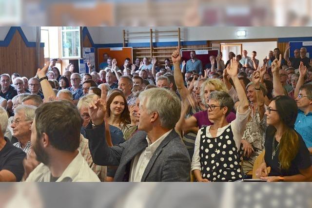 Hitzige Windkraft-Debatte in Marzell