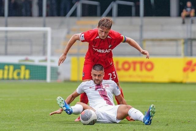 Ein spter Gegentreffer kostet den SC Freiburg II zwei Punkte gegen die Kickers Offenbach