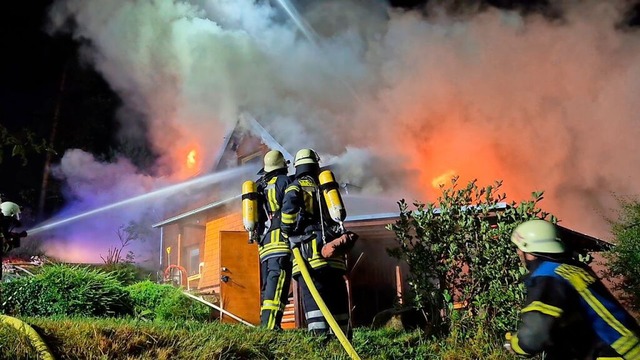 In der Nacht von Samstag auf Sonntag h...rletzt wurde glcklicherweise niemand.  | Foto: kamera24