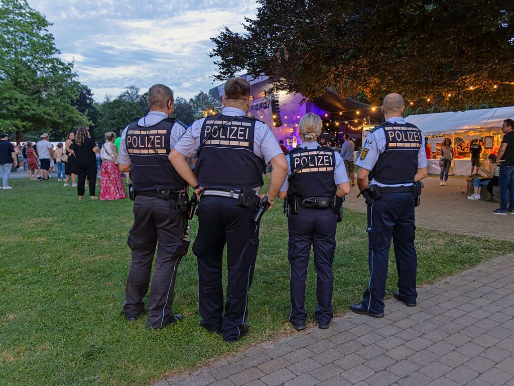 Am Wochenende traten Leony und The Hooters beim Open-Air-Festival im Park Bad Krozingen auf. Das sommerliche Event dauert noch bis zum 2. August.