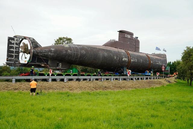 Mission erfllt: Frheres Marine-U-Boot erreicht Museum