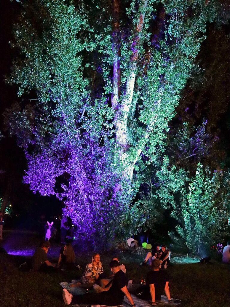 Spa fr jung und alt: Ein vielfltiges Programm und die besondere Atmosphre im Kurpark zeichnen das Bad Bellinger Lichterfest aus.