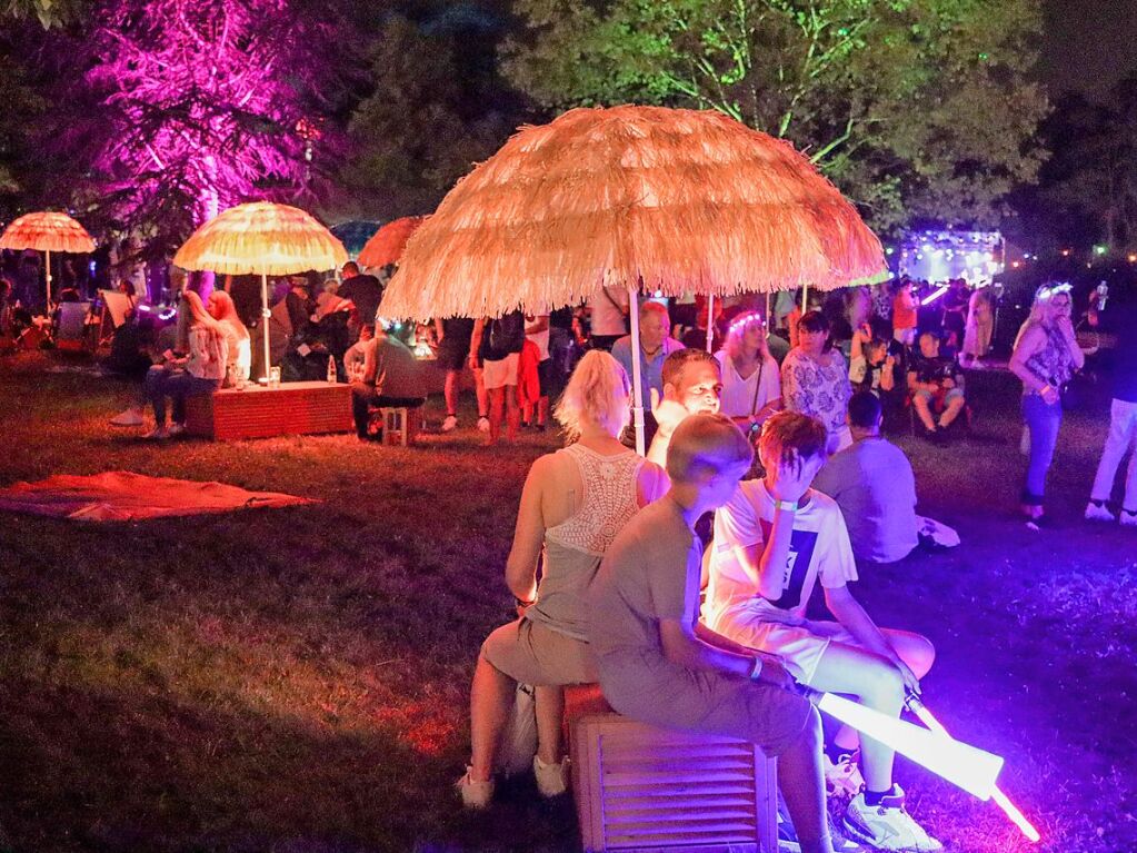 Spa fr jung und alt: Ein vielfltiges Programm und die besondere Atmosphre im Kurpark zeichnen das Bad Bellinger Lichterfest aus.