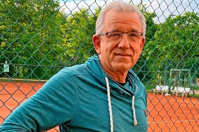 Joachim Hermann ist seit der Grndung des Vereins mit dabei.  | Foto: Tennisclub Bollschweil