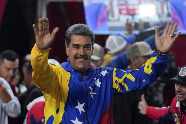 Maduro ist bei Prsidentenwahl in Venezuela wiedergewhlt