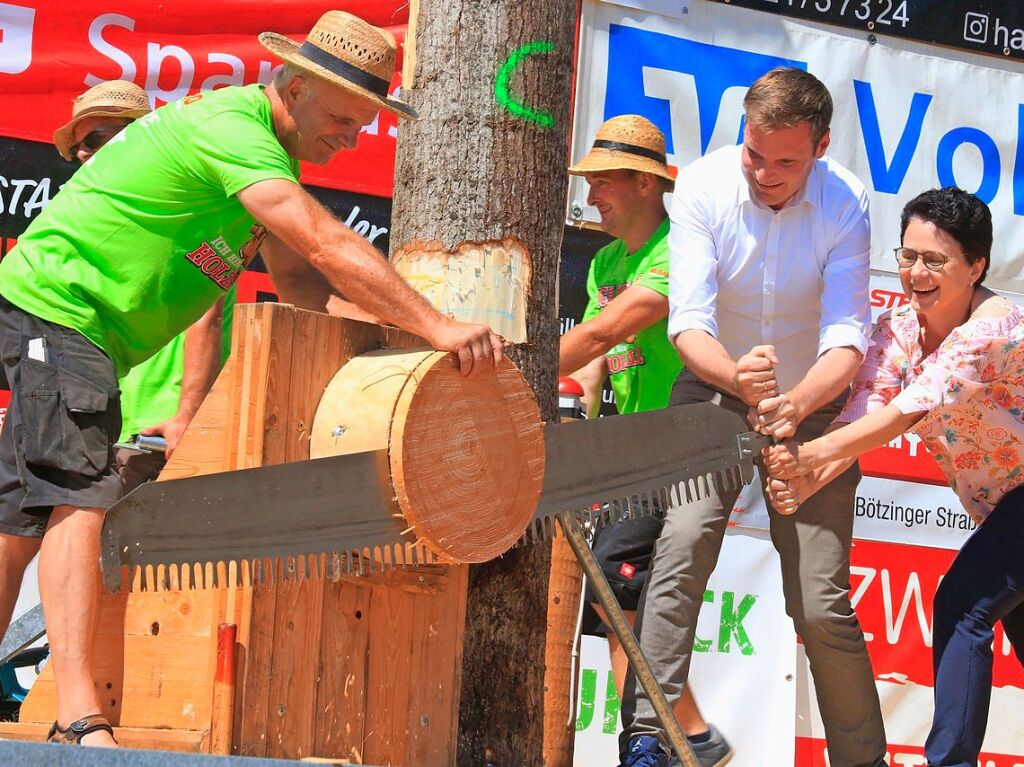 Eindrcke von den 44. Holzfllermeisterschaften und des Finales der Eurojack-Europameisterschaften am Wochenende in Schuttertal.