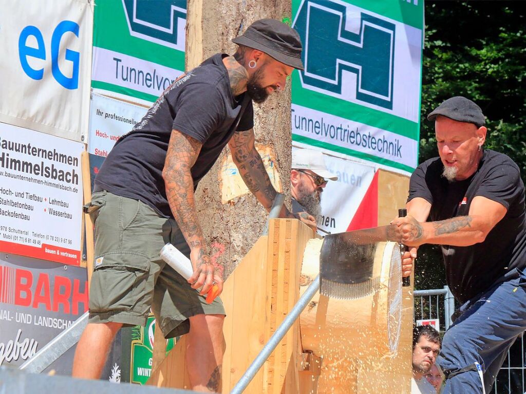 Eindrcke von den 44. Holzfllermeisterschaften und des Finales der Eurojack-Europameisterschaften am Wochenende in Schuttertal.