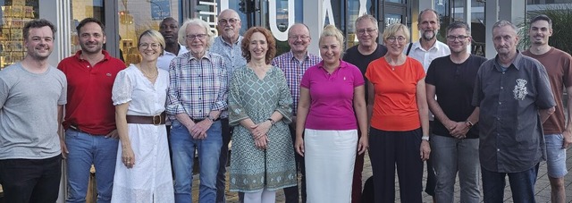 Mitglieder des neuen SPD Ortsvereins O... Gro, Peter Krause und  Sven Hartung.  | Foto: SPD Rebland