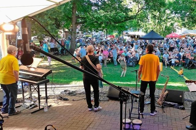 Drei Kultbands treten zum Finale des Herbolzheimer Stadtgartenfestes auf