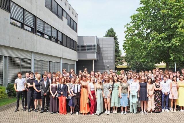 Achtmal gab’s die Bestnote beim Abi am Markgrfler Gymnasium in Mllheim