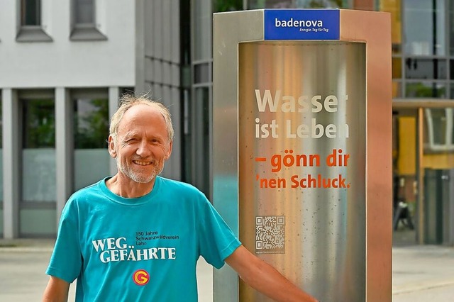 Wolfgang Huppert hat die Idee eines f...atz in Lahr mit auf den Weg gebracht.   | Foto: Endrik Baublies