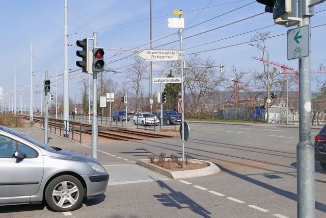 Der Raub fand im Bereich Hauptstrae/Lustgartenstrae statt.  | Foto: Victoria Langelott