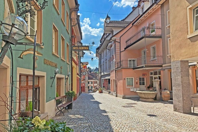 In den Altstdten von Laufenburg gibt ...t speziell fr mgliche Einstze dort.  | Foto:  Charlotte Frse