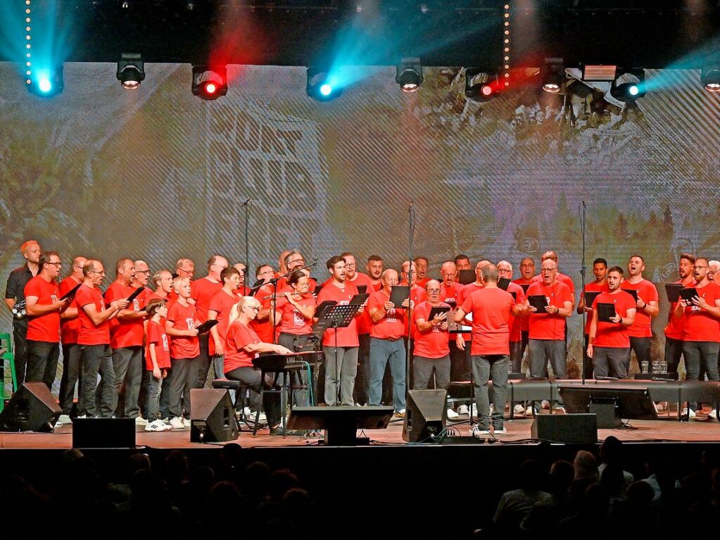 Mit vielen Emotionen feierte der SC Freiburg seinen 120. Geburtstag im Zirkuszelt.