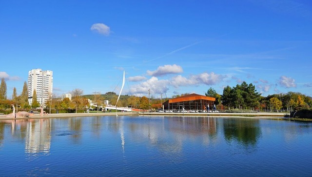 Der Stegmattensee im Seepark  | Foto: Stadt Lahr