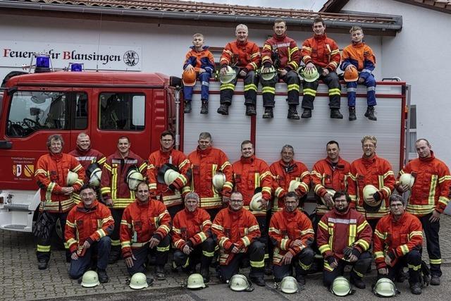 Blansingen feiert 150 Jahre Feuerwehr