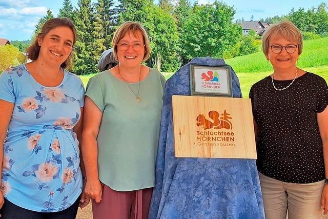 Das Eichhrnchen ist jetzt auf dem Logo des Waldkindergartens in Grafenhausen