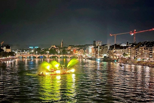 Der offizielle Teil der Bundesfeier am...tionen ohne groe Probleme abgelaufen.  | Foto: Kantonspolizei Basel-Stadt