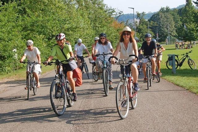 BZ-Leser begeben sich mit dem Fahrrad auf die Spuren der Rmer in Grenzach-Wyhlen