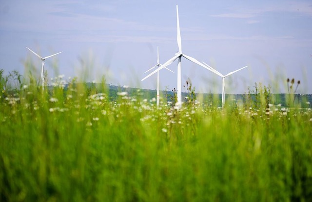 St. Mrgen ist bei der Windkraft zurckhaltend.  | Foto: Julian Stratenschulte (dpa)