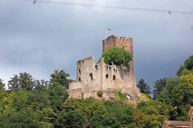 Die Ruine Kastelburg wurde fotografisch dokumentiert.  | Foto: Patrik Mller