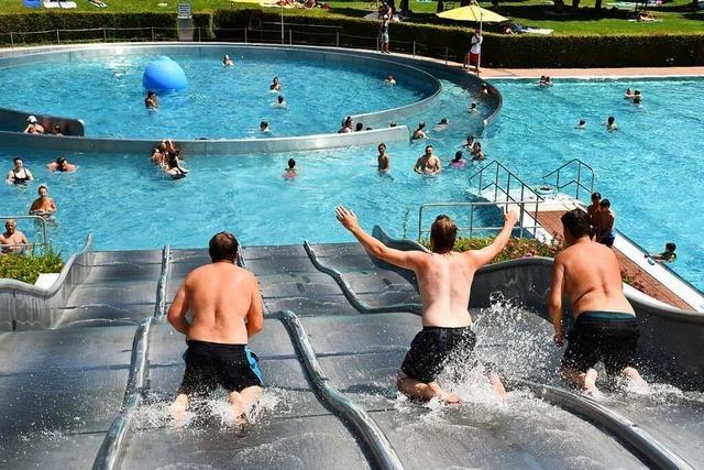 Fr den geschlossenen Freibadtag in Lrrach wurde nur ein Ticket online verkauft