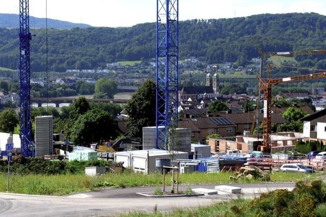 Fortschritte im Baugebiet Leimet III