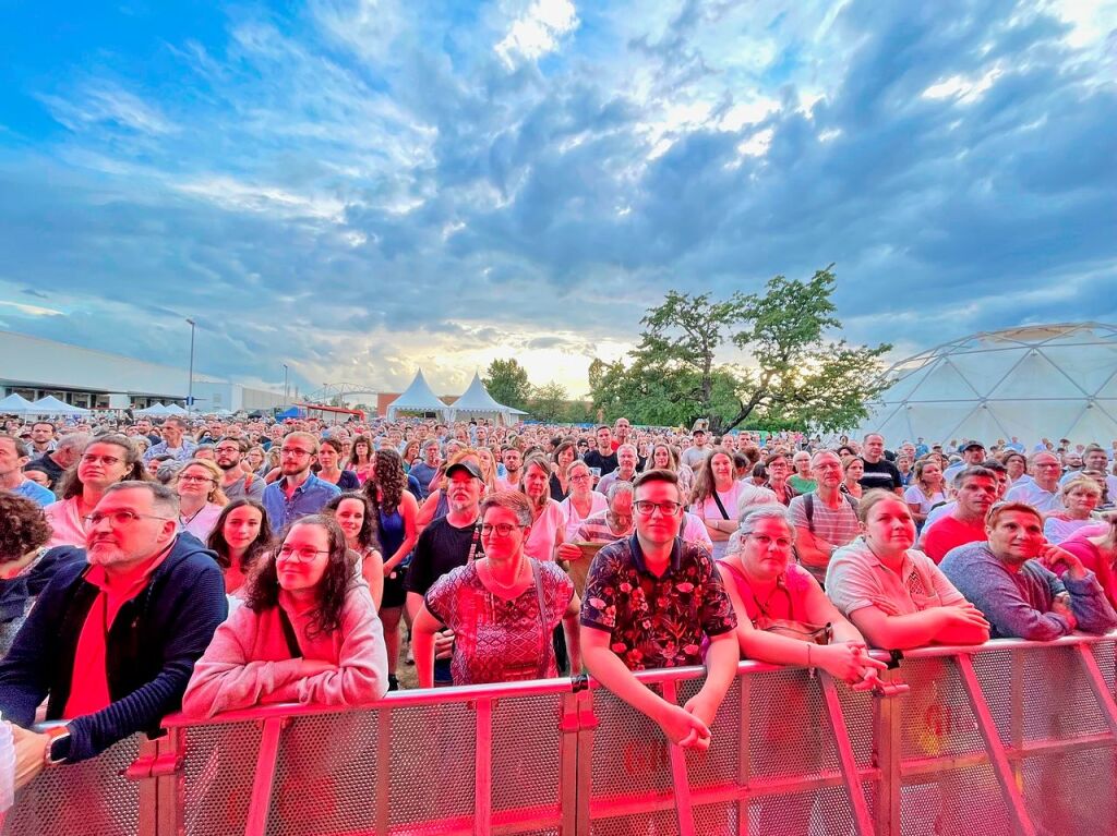 James Blunt und The Great Leslie am neuen Stimmen-Spielort auf dem Vitra Campus in Weil am Rhein