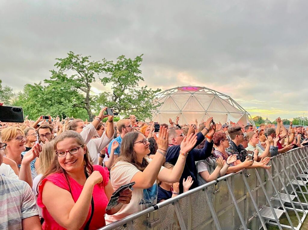 James Blunt und The Great Leslie am neuen Stimmen-Spielort auf dem Vitra Campus in Weil am Rhein