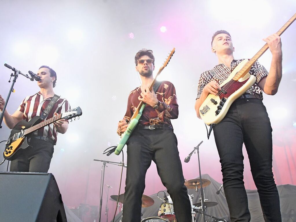 James Blunt und The Great Leslie am neuen Stimmen-Spielort auf dem Vitra Campus in Weil am Rhein