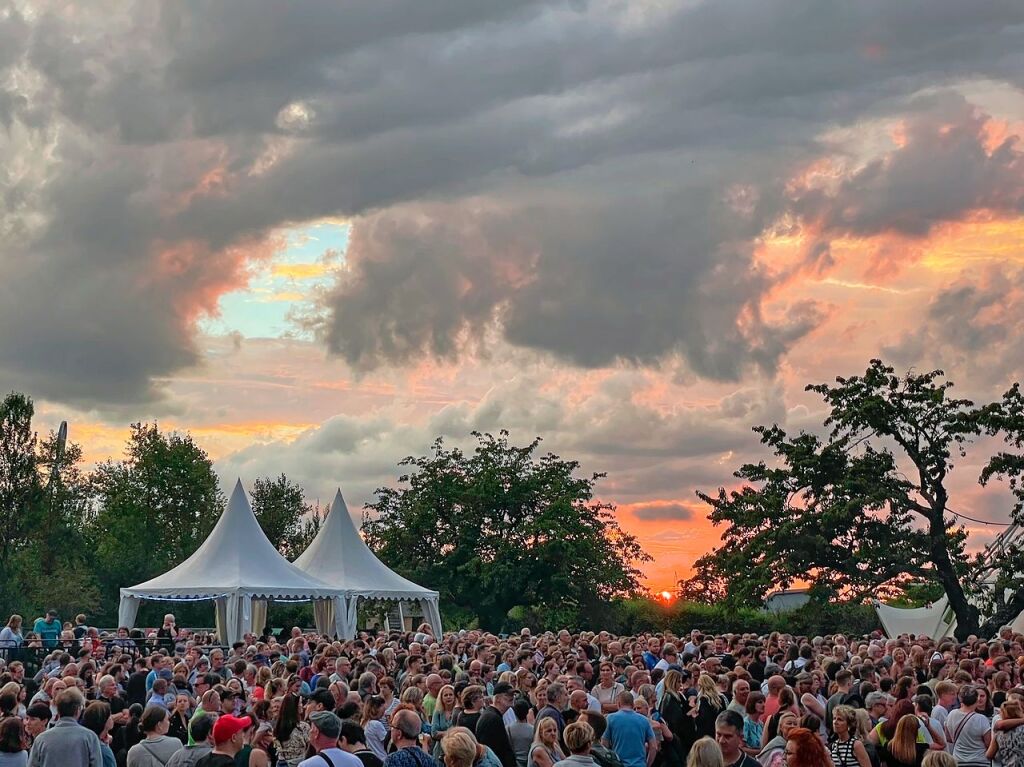 James Blunt und The Great Leslie am neuen Stimmen-Spielort auf dem Vitra Campus in Weil am Rhein