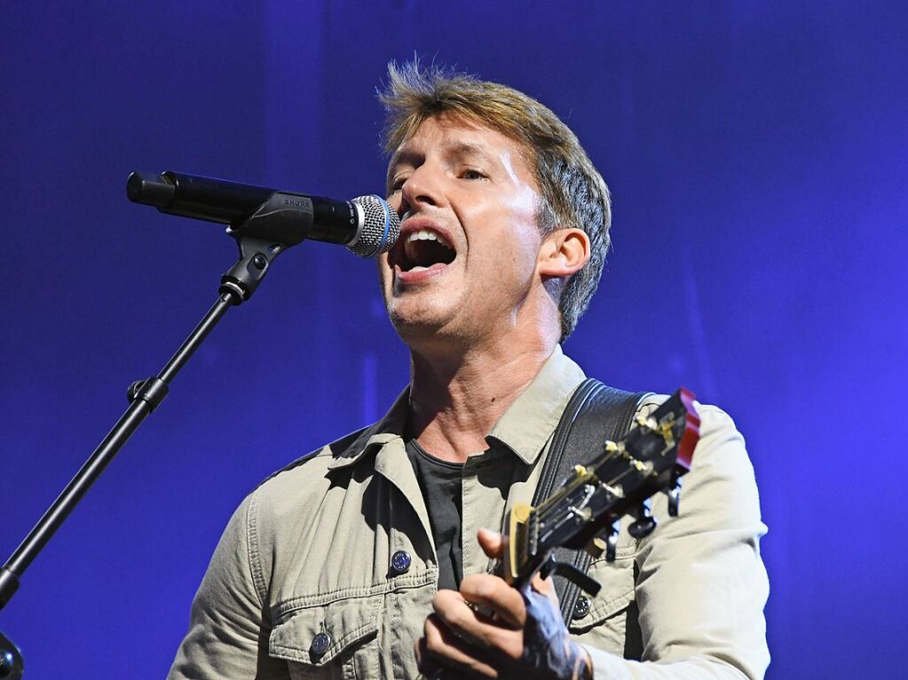 James Blunt und The Great Leslie am neuen Stimmen-Spielort auf dem Vitra Campus in Weil am Rhein