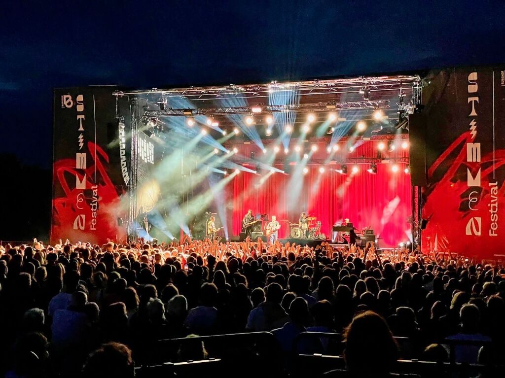 James Blunt und The Great Leslie am neuen Stimmen-Spielort auf dem Vitra Campus in Weil am Rhein