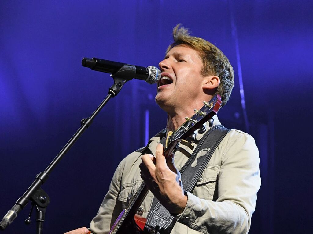 James Blunt und The Great Leslie am neuen Stimmen-Spielort auf dem Vitra Campus in Weil am Rhein