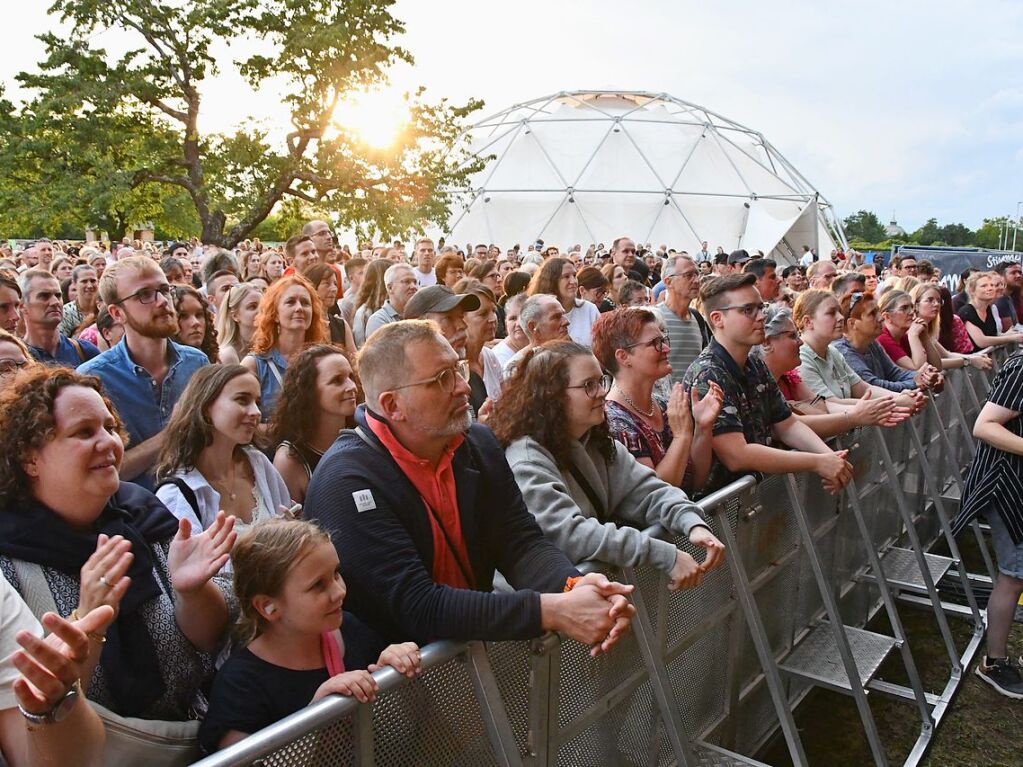 James Blunt und The Great Leslie am neuen Stimmen-Spielort auf dem Vitra Campus in Weil am Rhein