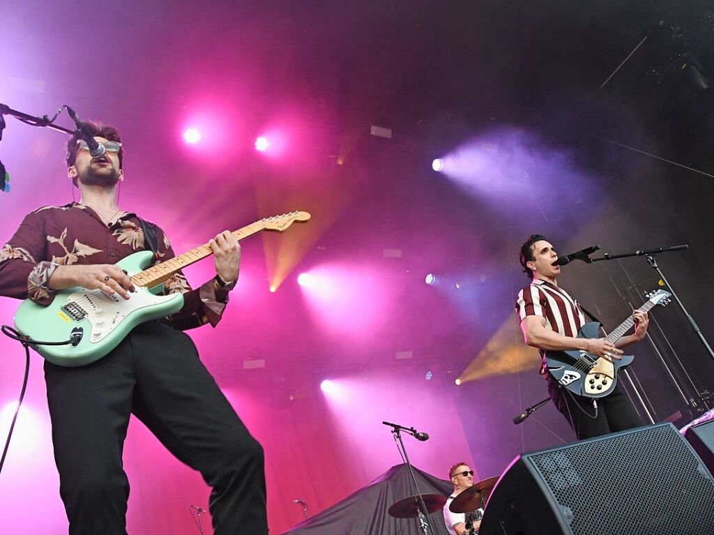 James Blunt und The Great Leslie am neuen Stimmen-Spielort auf dem Vitra Campus in Weil am Rhein