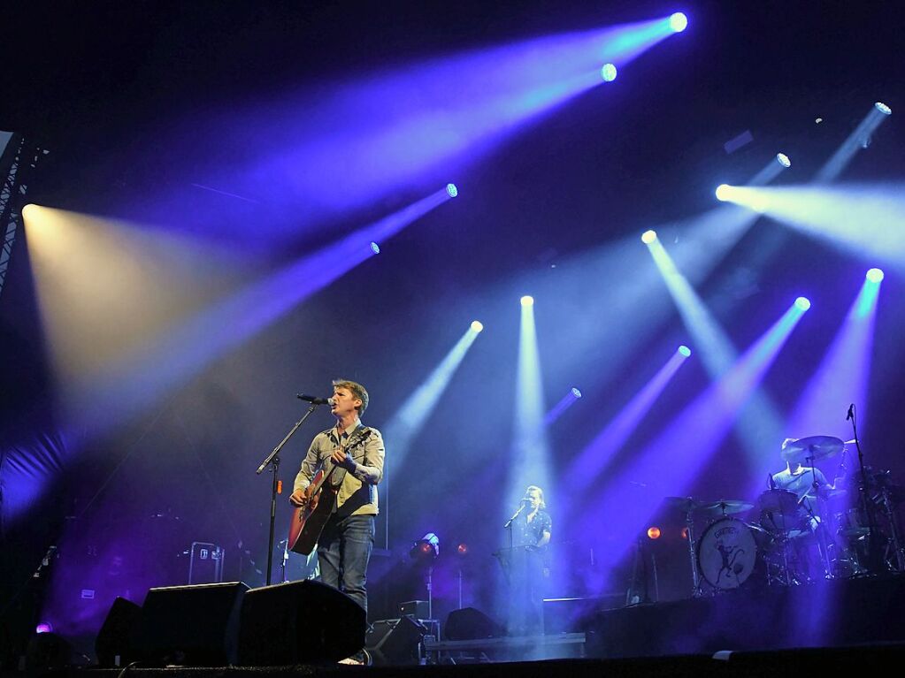 James Blunt und The Great Leslie am neuen Stimmen-Spielort auf dem Vitra Campus in Weil am Rhein