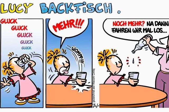 Lucy Backfisch: Wie jetzt? Einkaufen?