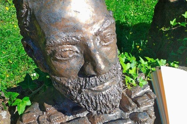 Vorbild Epikur: Martin Jsel ldt in Weil am Rhein in den Garten des Philosophen