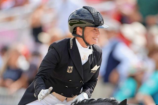 Wieder Gold fr das deutsche Dressur-Team - und Isabell Werth mit Olympia-Rekord