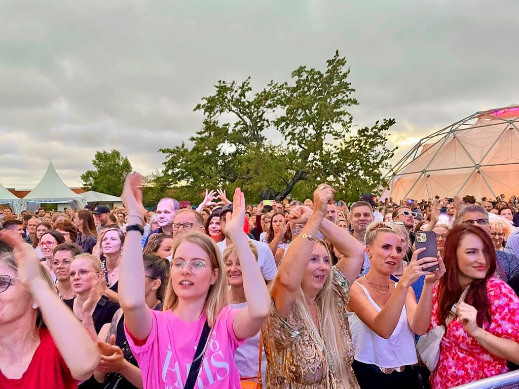 James Blunt und The Great Leslie am neuen Stimmen-Spielort auf dem Vitra Campus in Weil am Rhein