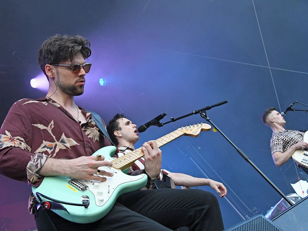 James Blunt und The Great Leslie am neuen Stimmen-Spielort auf dem Vitra Campus in Weil am Rhein