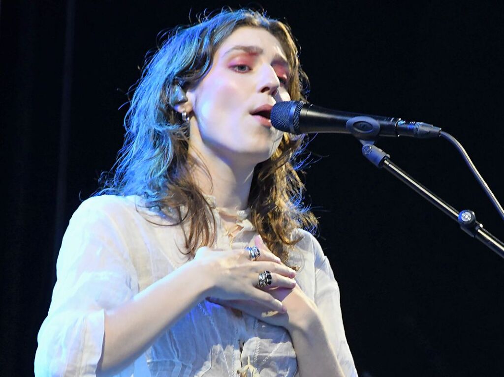 Birdy und Woody beim Stimmenfestival auf dem Vitra Campus in Weil am Rhein